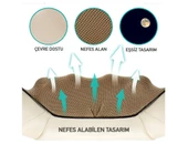 Ovmalı ve Isıtmalı Masaj Aleti Boyun Sırt ve Tüm Vücut Masaj Aleti Ev Araç ,Ofiste Kulanılabilir - 3