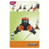 MUSLUK ADAPTÖRÜ 1/2" 3/4" İKİ ÇIKIŞLI CLABER 8599 - 2