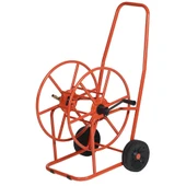 AGRATİ 318 PROFESYONEL HORTUM MAKARASI METAL TEKERLİ (80mt-1/2'') - 1