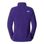 The North Face W 100 GLACIER Kadın Yarım Fermuar Polar NF0A855MNL41 thumbnail 2