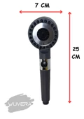 WUVERA Yeni Nesil Masajlı Duş Başlığı - 3 Fonksiyonlu Banyo Duş Başlığı Seti - 2