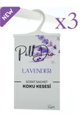 PellDio Home 3'lü Lavanta Parfümlü Dolap Kokusu Ayakkabılık Ve Çekmece Askılı Koku Kesesi Parfümlü Kese - 1