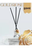 PellDio Home Gül Eko Dekoratif Çubuklu Ev Ofis Oda Parfümü Kokusu Koku 50ml - 2