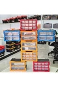Tekreyonda Süper Bag 4 Çekme Boncuk Vida Dübel Avadanlık Organizer Modüler Monoblok ASR-6013 - 3
