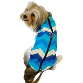 Blue Waves Su itici Yağmurluk Köpek Yağmurluğu - 1