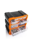 Tekreyonda Super Bag Monoblok Çekmeceli Organizer Vida Boncuk Kutusu Hobi Organizer 12 Çekmece ASR-6007 - 6