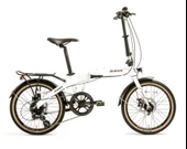 20J BİSAN FX3600 ALTUS KATLANIR BİSİKLET - BEYAZ TURUNCU - 1