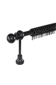 KLASİK AHŞAP RUSTİK PERDE ASKISI 28 MM BORU Siyah - 1