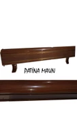 Patina  Maun Dekoratif Perde Ray Kornişi Alüminyum 2 KANALLI - 1