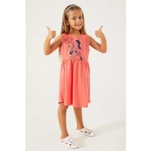 MINNIE MOUSE KIZ ÇOCUK ELBİSE - 4