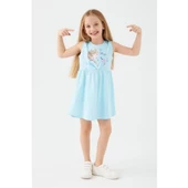 FROZEN KIZ ÇOCUK ELBİSE - 4