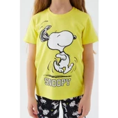 SNOOPY KIZ ÇOCUK KAPRİ TAKIM - 8
