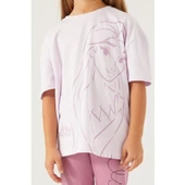 FROZEN KIZ ÇOCUK KAPRİ TAYT TAKIMI thumbnail 2