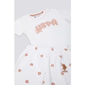 KIZ BEBEK 2'Lİ KISA KOL T-SHIRT TAKIM - 12