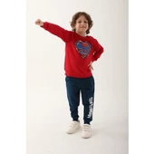 SUPERMAN ERKEK ÇOCUK EŞOFMAN TAKIMI thumbnail 3