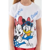 MINNIE MOUSE KIZ ÇOCUK KAPRİ TAKIMI - 5