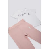 KIZ BEBEK KISA KOL T-SHIRT 2'Lİ TAKIM thumbnail 2