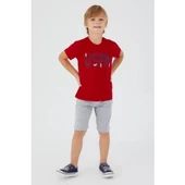 ERKEK ÇOCUK BERMUDA TAKIM - 12