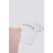 KIZ BEBEK KISA KOL T-SHIRT 2'Lİ TAKIM thumbnail 8