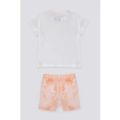 KIZ BEBEK 2'Lİ KISA KOL T-SHIRT TAKIM thumbnail 5