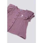 KIZ BEBEK 2'Lİ KISA KOL T-SHIRT TAKIM - 7