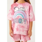 SNOOPY KIZ ÇOCUK ŞORT TAKIMI - 11