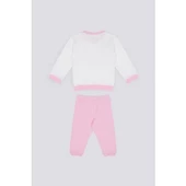 KIZ BEBEK 2'Lİ UZUN KOL T-SHIRT TAKIM - 12