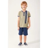 ERKEK ÇOCUK BERMUDA TAKIM - 12