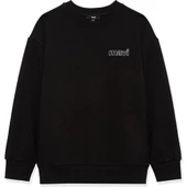 MAVİ LOGO BASKILI SWEATSHIRT thumbnail 4