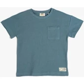 ACIK GRI WAFFLE TSHIRT - 1