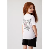 BUGS BUNNY BASKILI TİŞÖRT - 8