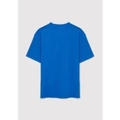 MAVİ LOGO NAKIŞLI TİŞÖRT thumbnail 5