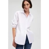 DOKUMA UZUN KOLLU GÖMLEK thumbnail 1