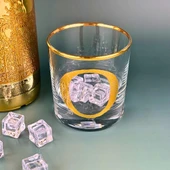 Perlotus O Harfli Gold Altın Yaldızlı Viski Kadeh Bardak Jumbo Serisi - 1