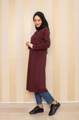 Cepli Tesettür Kap Bordo - 2
