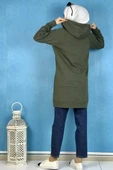Fermuarlı Kap Haki - 5