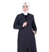 Omuzu Deri Detay Tesettür Kap Kahve - 3