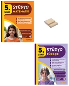 5. Sınıf 2025 Turuncu Stüdyo Matematik ve Türkçe Soru Bankası - 1