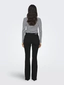 Only Blush Mıd Flared Bol Paça Kadın Jean Pantolon 15324908 - 4