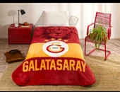 Taç Lisanslı Battaniye Galatasaray Aslan Tek Kişilik 2025 yeni sezon - 1