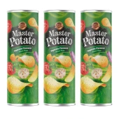 Master Potato Sebze Çeşnili Cips 160 gr 3 Adet - 1