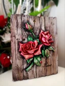 güllü duvar süsü - 1