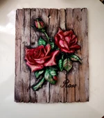 güllü duvar süsü - 2