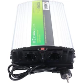 Obus Karavan Hegel Tam Sinüs İnvertör 1000W/12V AC 220V Şarjlı - 1
