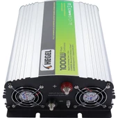 Obus Karavan Hegel Tam Sinüs İnvertör 1000W/12V AC 220V Şarjlı - 3