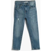 DENIM TROUSERS 3WKB40032TD DEVAM MODELI - 7
