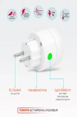 Akıllı Priz – Wifi Uzaktan Kontrol, Anlık Enerji Takip, Zamanlayıcı Özellikli Tuya Destekli Priz 10A - 4