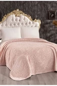 VİNALDİ EMBOSS Çift Kişilik Battaniye, 220x240 POLYESTER Battaniye PUDRA - 1