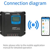 Obus Karavan Hegel Mppt Solar Şarj Kontrol Cihazı Bluetooth Bağlantılı 30A 12/24V - 4