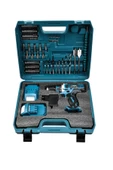prohummer PH229 Yeni Seri 58vf Şarjlı Matkap Mavi Çift Akülü Darbesiz 84 Parça Set Hediyeli - 2